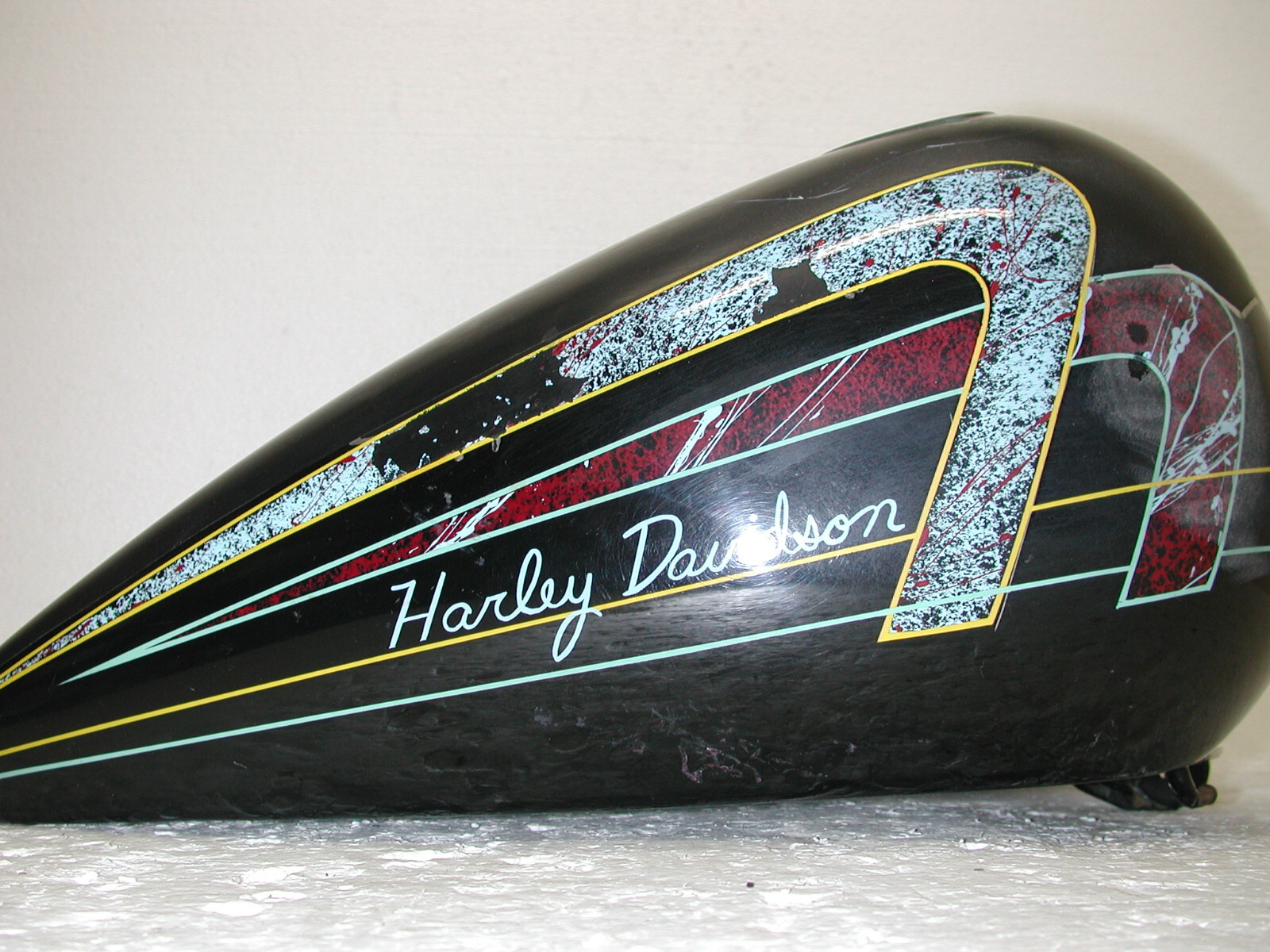 HARLEY DAVIDSON Softail Heritage FXST 1984-1999 OEM 4.2 Gal Split Fuel Gas Tank