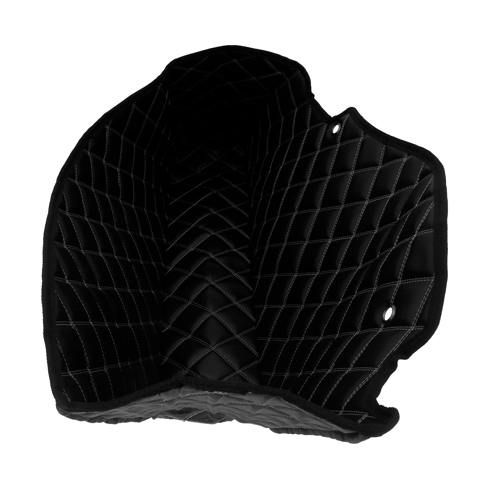 HDBUBALUS Non-Stretched Saddlebag Liners Non-Stretched, White Stitching