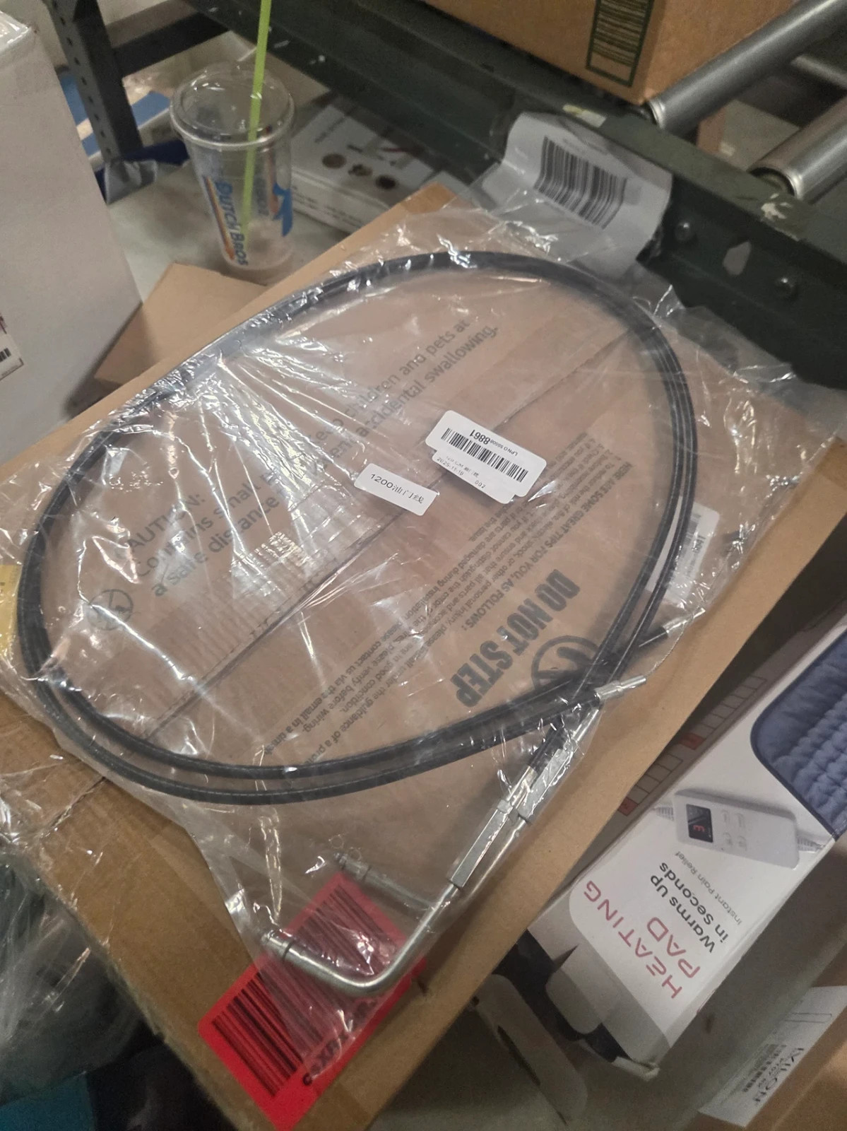 HDBUBALUS Motorcycle Throttle Cable Fit for Harley Sportster Iron XL 883 1200 Dy