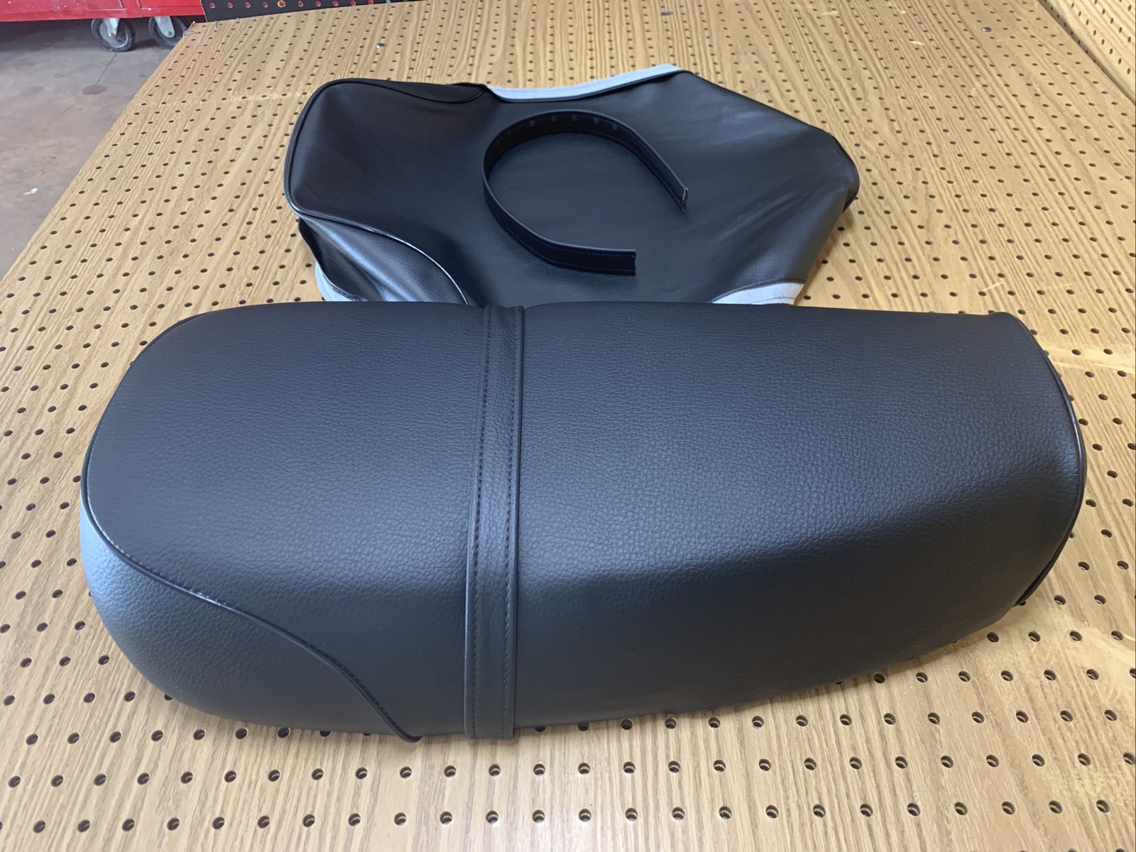 SUZUKI ts125 ts185 tc125 TS185 seat cover with strap 1974 to 1976 (S*-29)
