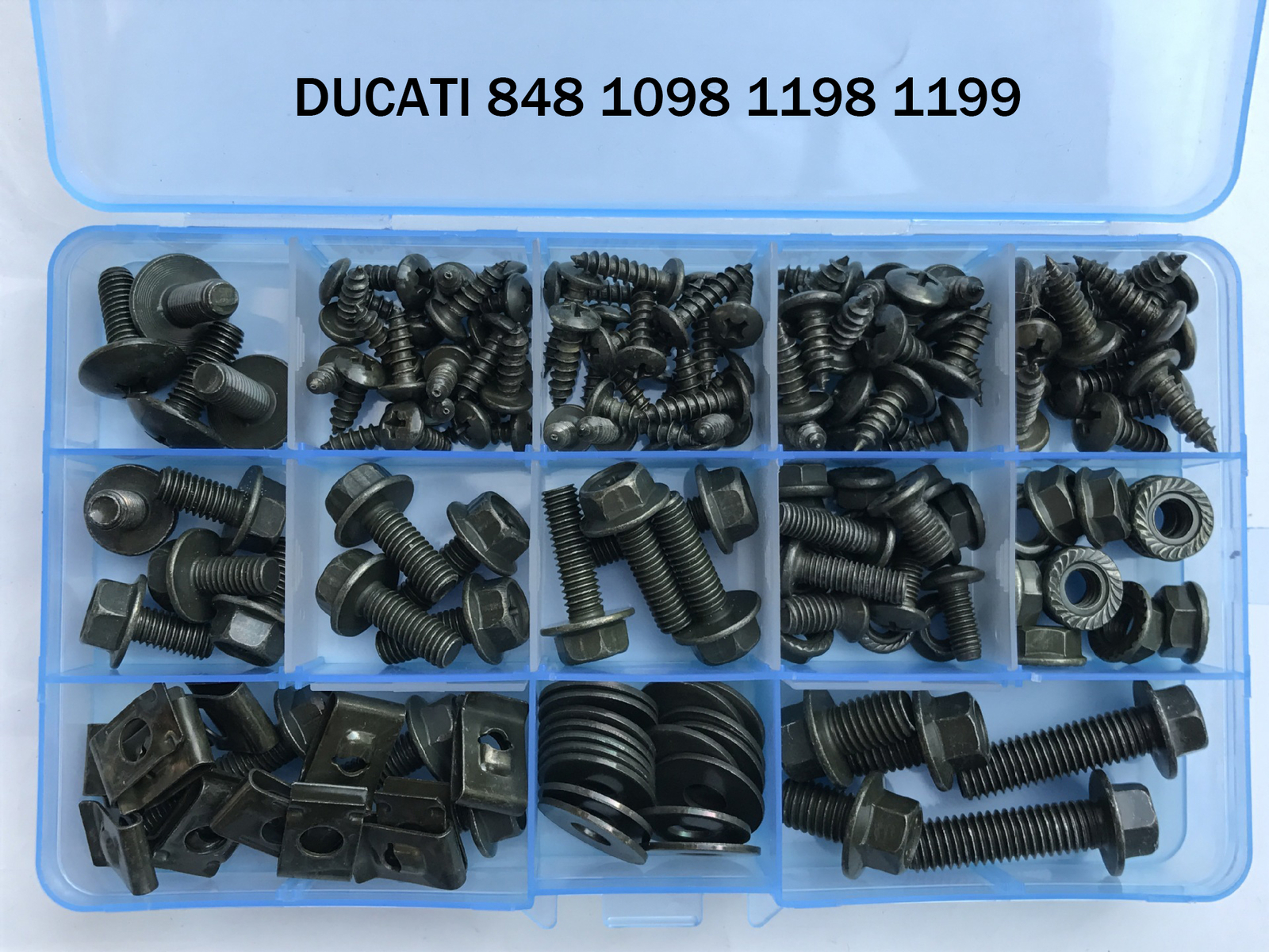 Complete Fairing Bolts Bodywork Screws Kit For DUCATI 848 1098 1198 1199 Q