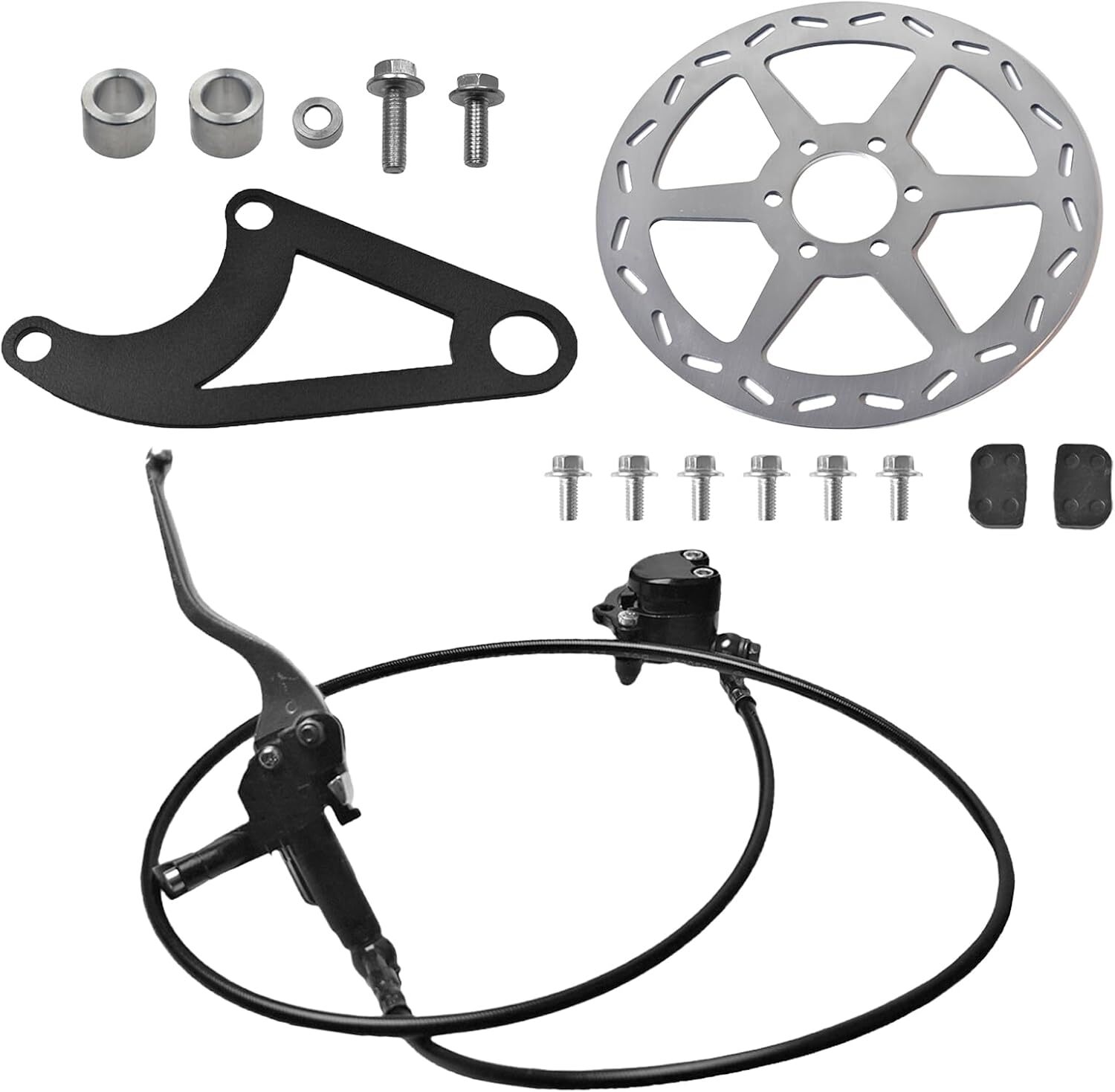 Upgraded Hydraulic Brake DB30 W/ Bracket For Coleman CT100U W/180mm Brake Disc