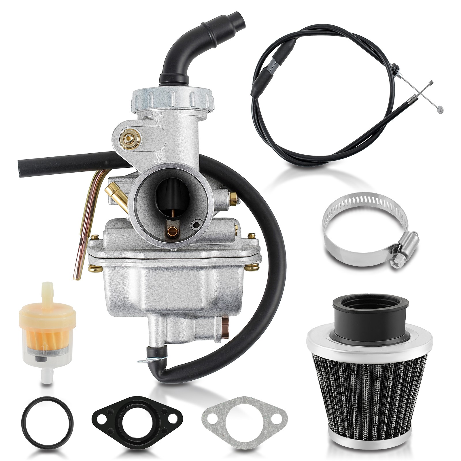 Carburetor Carb Rebuilt Kit For 2004-2009 2011-2013 Honda CRF80F PZ20 Parts