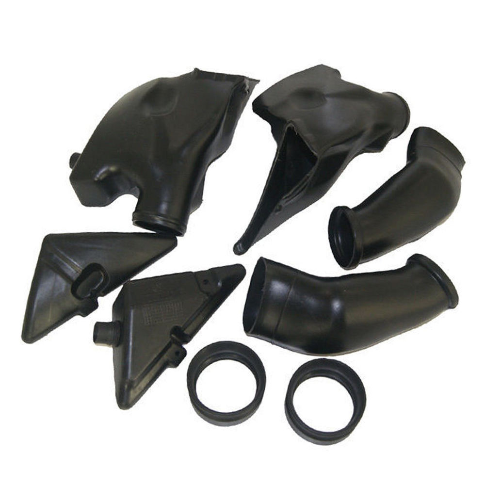 ABS Ram Air Intake Tube Ducts Duct For Honda CBR600RR CBR 600RR 2005-2006 Black
