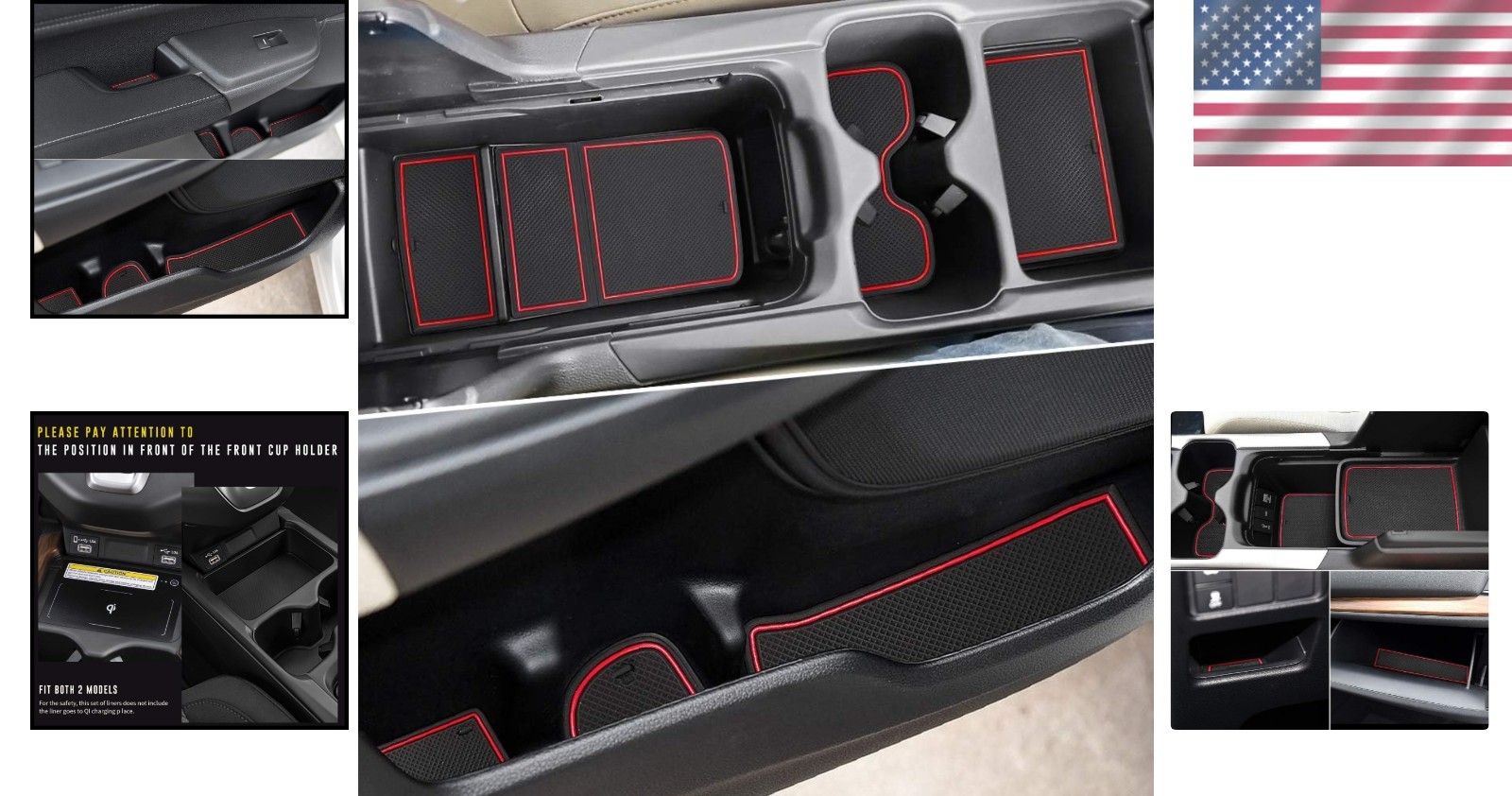 20 Waterproof Anti-Dust Mats for 2020-2022 Honda CR-V | Easy Clean Rubber Liners