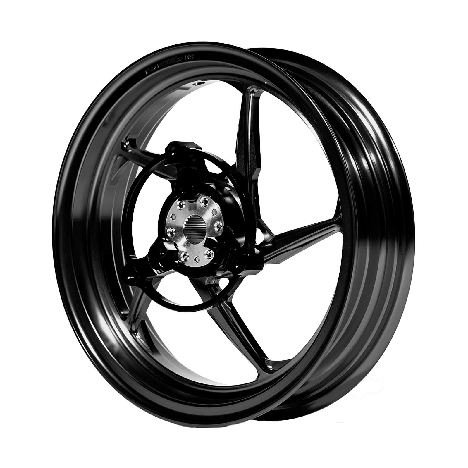 MOS GR05 Forged Alloy Wheels for Yamaha Cygnus Gryphus 125 2020 – 2025 Black