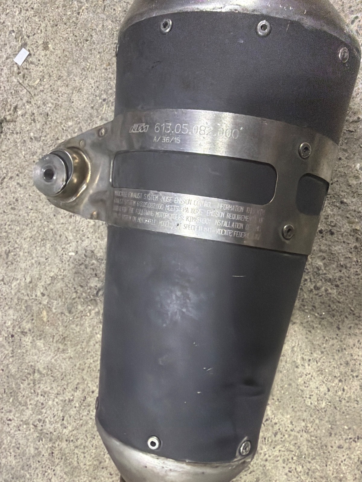 OEM Exhaust for 2016 KTM Superduke 1290GT