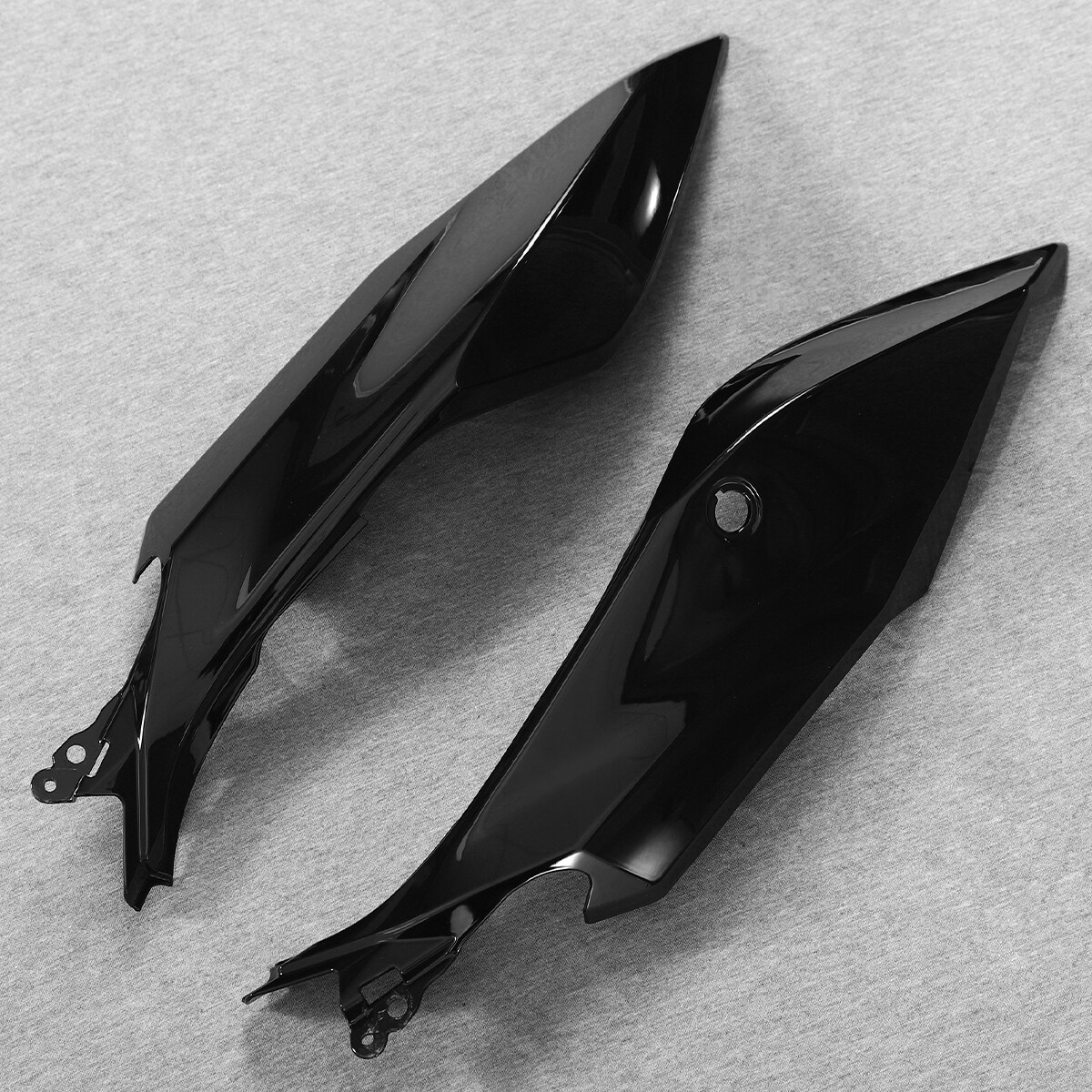 Glossy Black Fairing Kit For Kawasaki Ninja 400 2018-2023 EX400 ABS Injection
