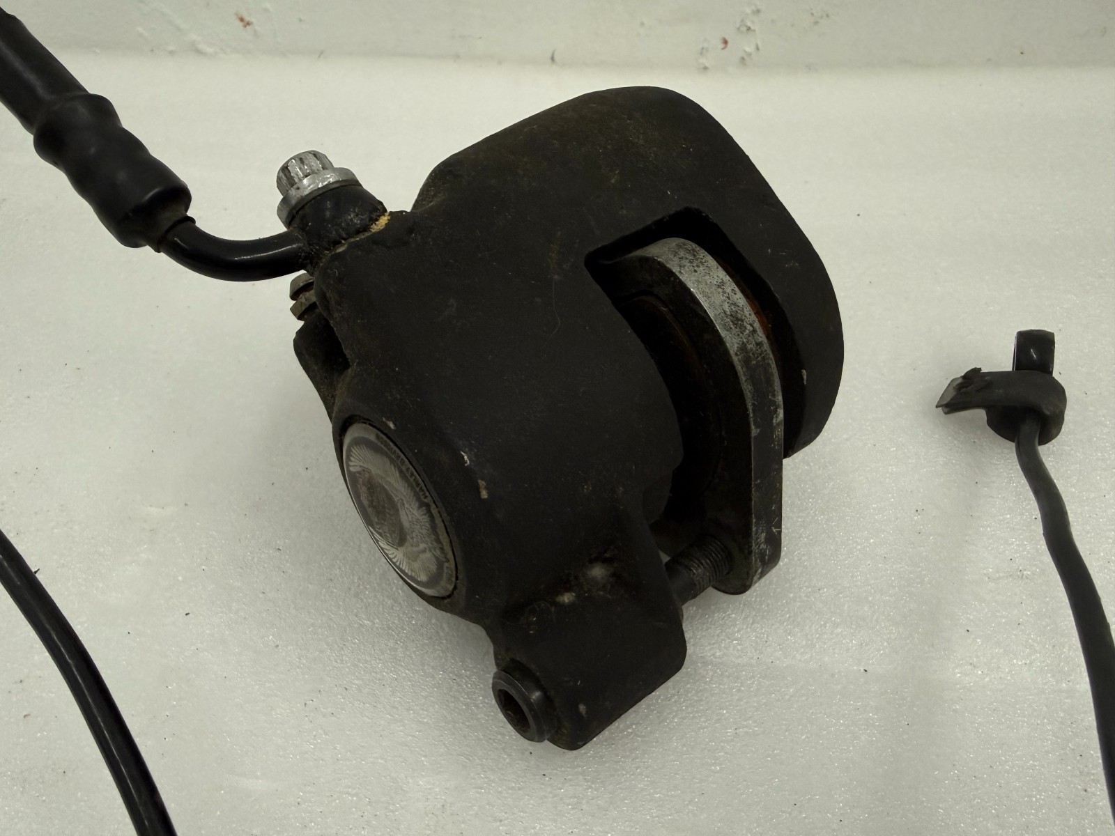 Harley Davidson Brake Caliper 3113 1982 Eagle Emblem Assembly