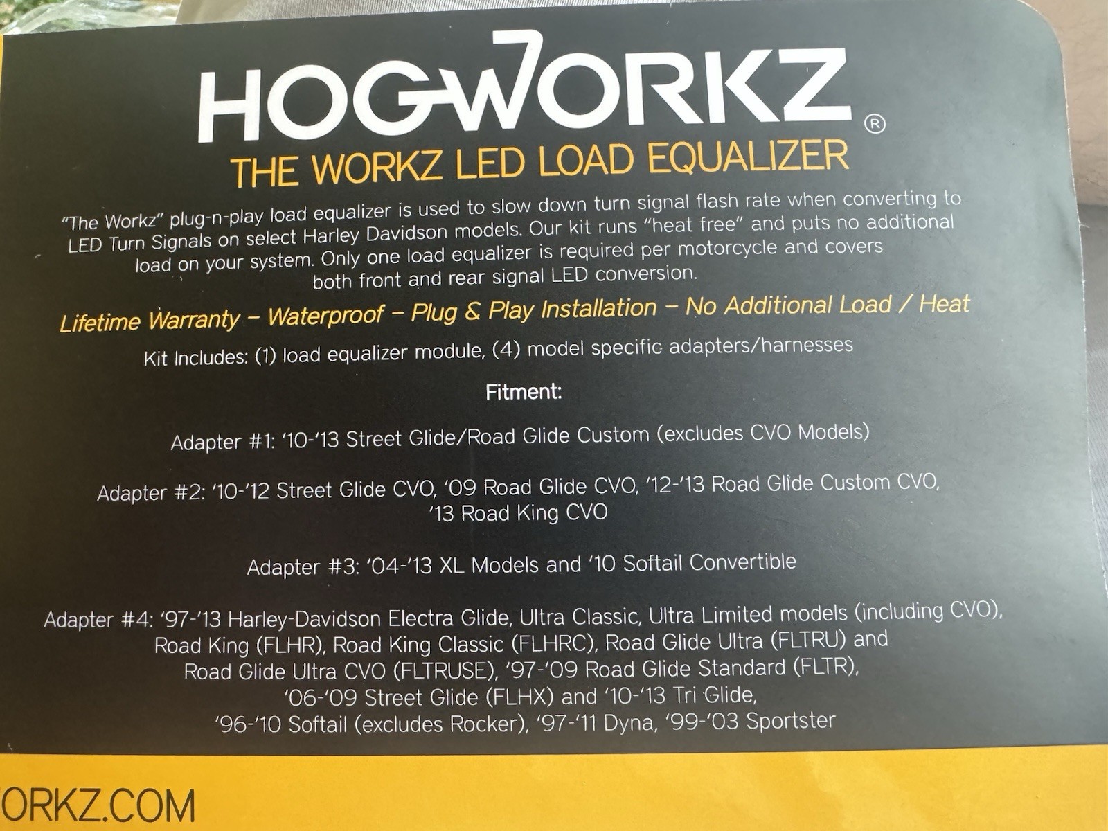 HogWorkz The Workz LED Load Equalizer – HW131137 FOR HARLEYS