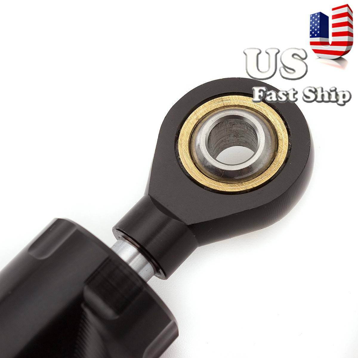 CNC Steering Stabilizer Damper Linear For Honda CBR600RR 954RR 929RR 1000RR BlK