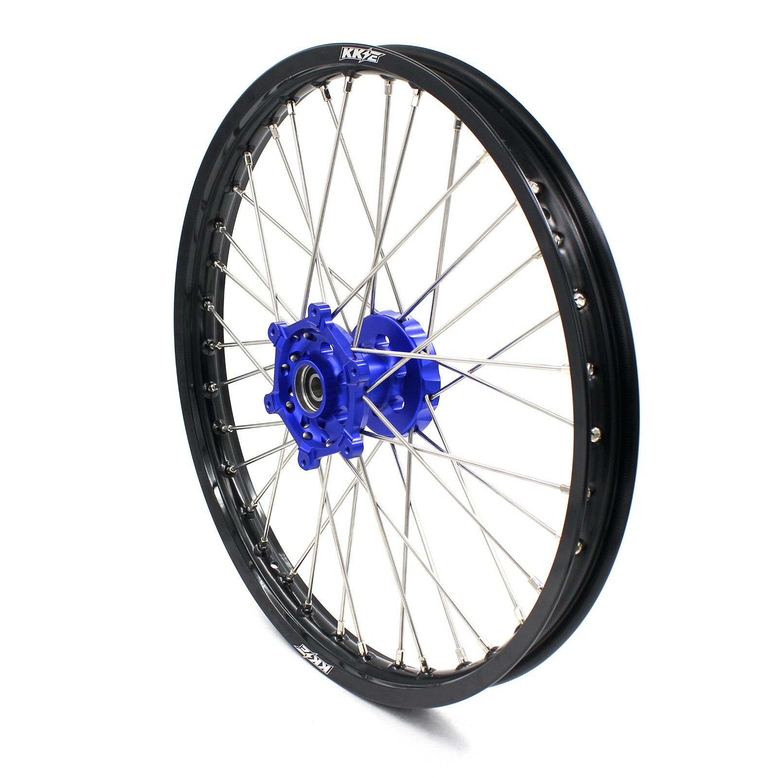 KKE 21″ 18″ Wheels Fit YAMAHA WR250R 2008-2020 CNC Blue Hubs Alloy Rims Wheelset