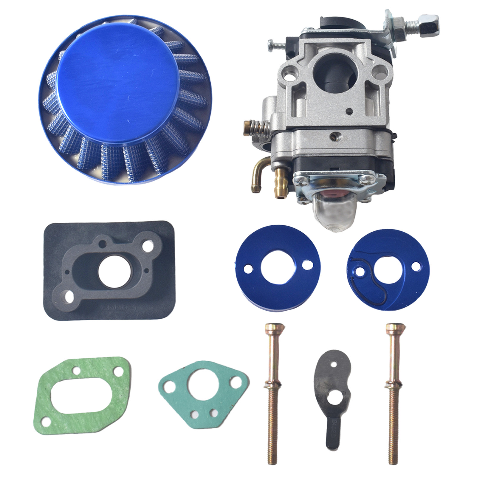 15mm Carburetor Upgrade Kit For 2 Stroke 43cc 47cc 49cc Standup Gas Scooter ATV