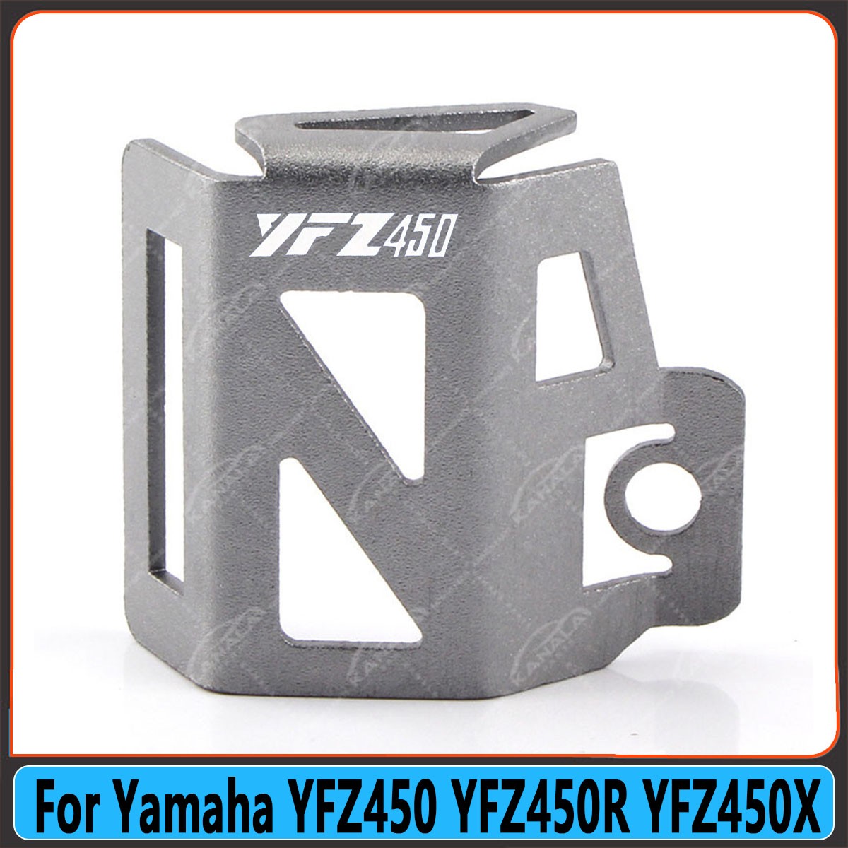 For Yamaha YFZ450 YFZ450R YFZ450X Motorcycle Rear Brake Fluid Reservoir Guards