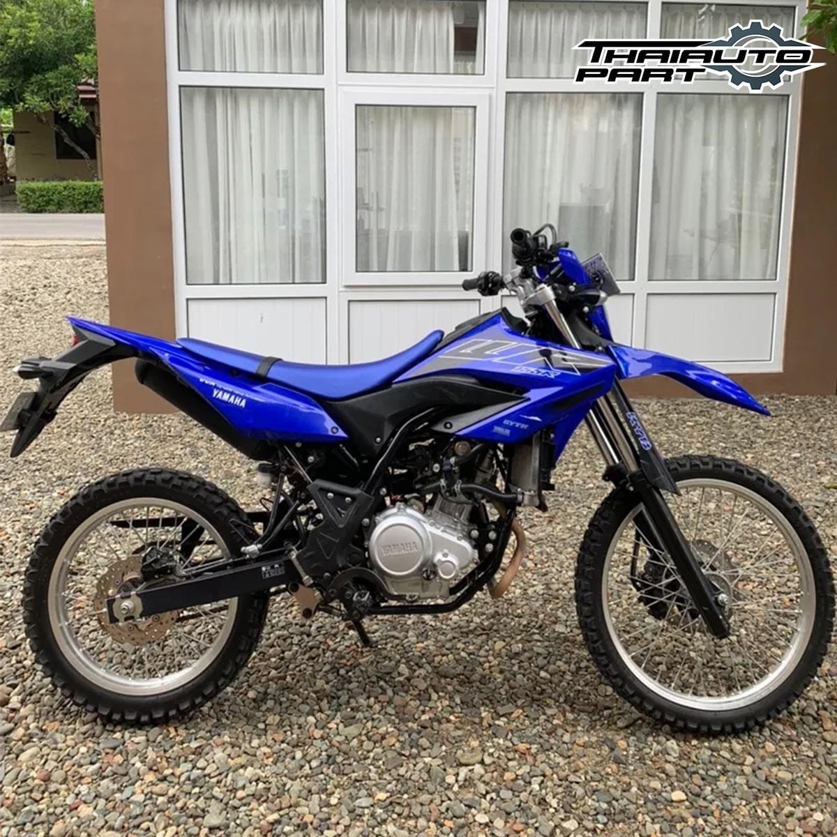 Custom Graphics Sticker Kit Decal Motocross Blue Fit Yamaha WR 155 R 2021-2022