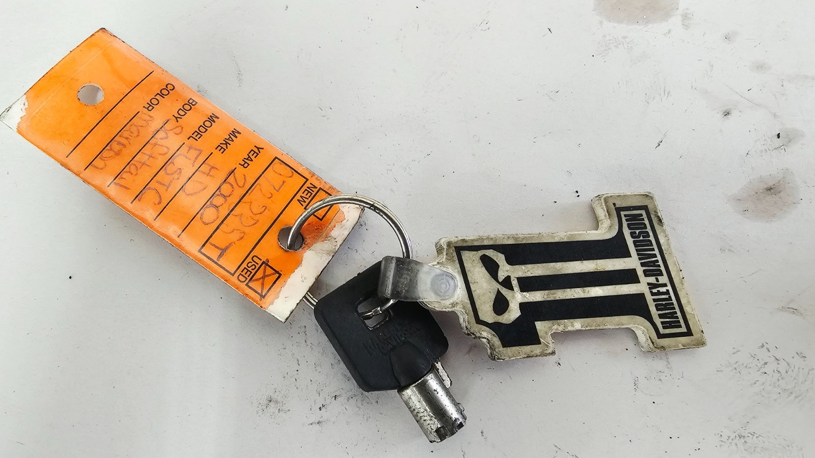 2000 HARLEY HERITAGE SOFTAIL Ignition Switch Lock Assembly w/ Key Chrome OEM