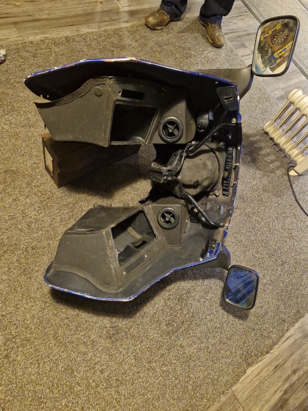 BMW R100 RT Front Full Fairing Set Up Genuine