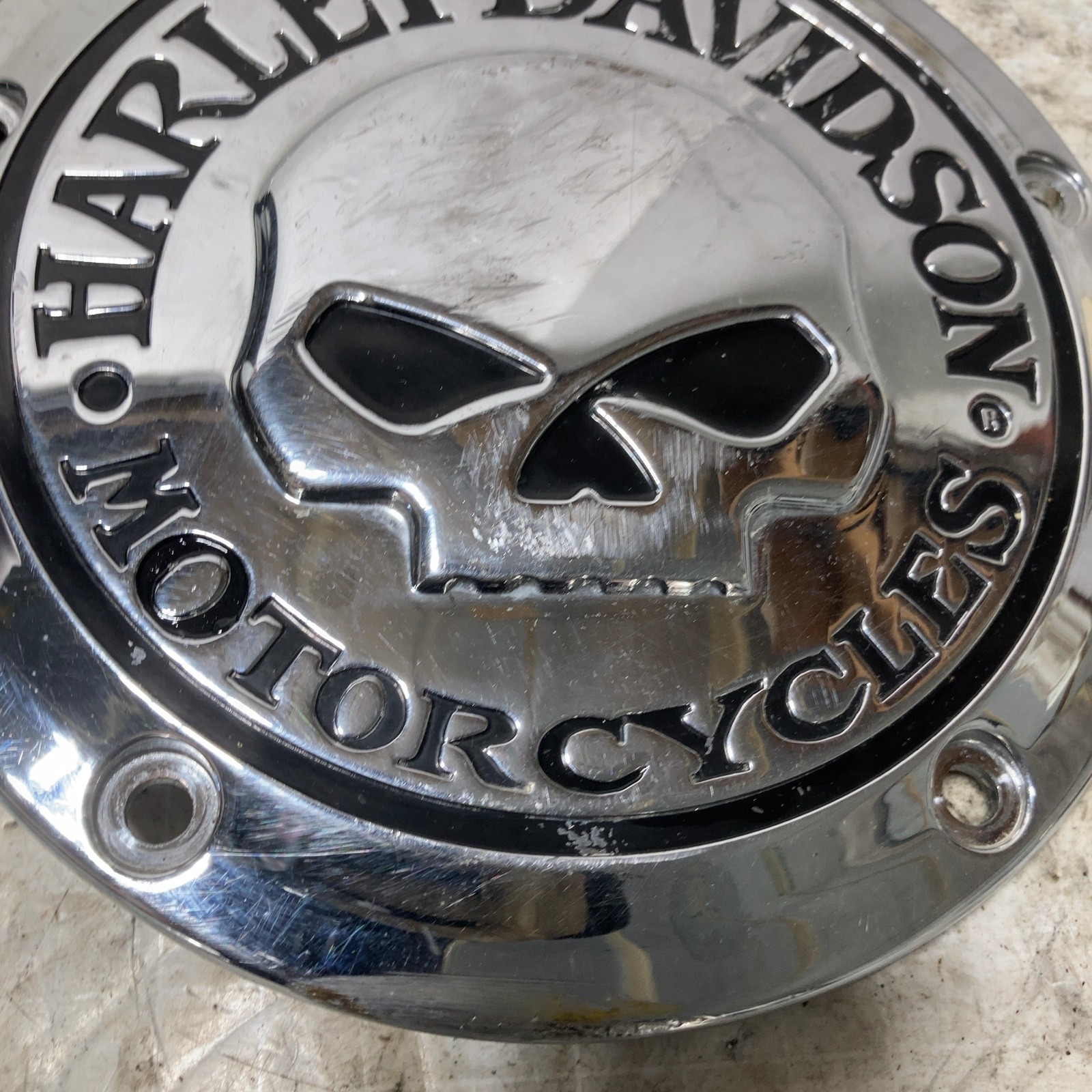 99-17? Harley Davidson Softail Dyna Touring Twin Cam Willie G Skull Derby Cover