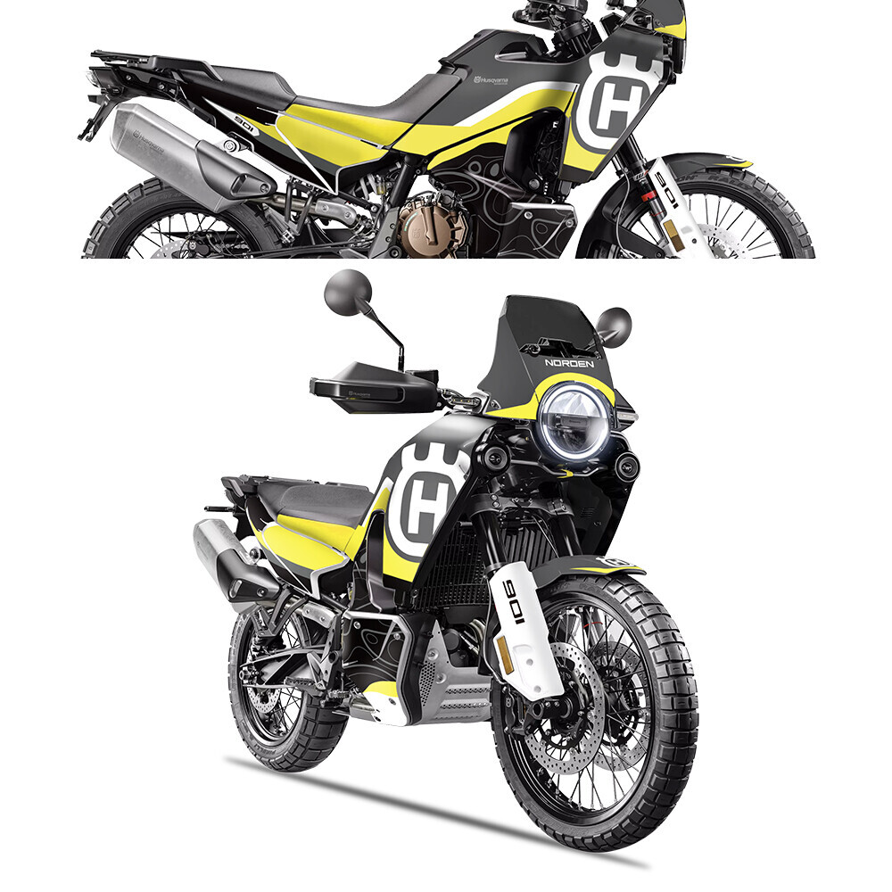 For 2022 2023 Husqvarna Norden 901 Full Fairing Body Decal Sticker Graphics Kit