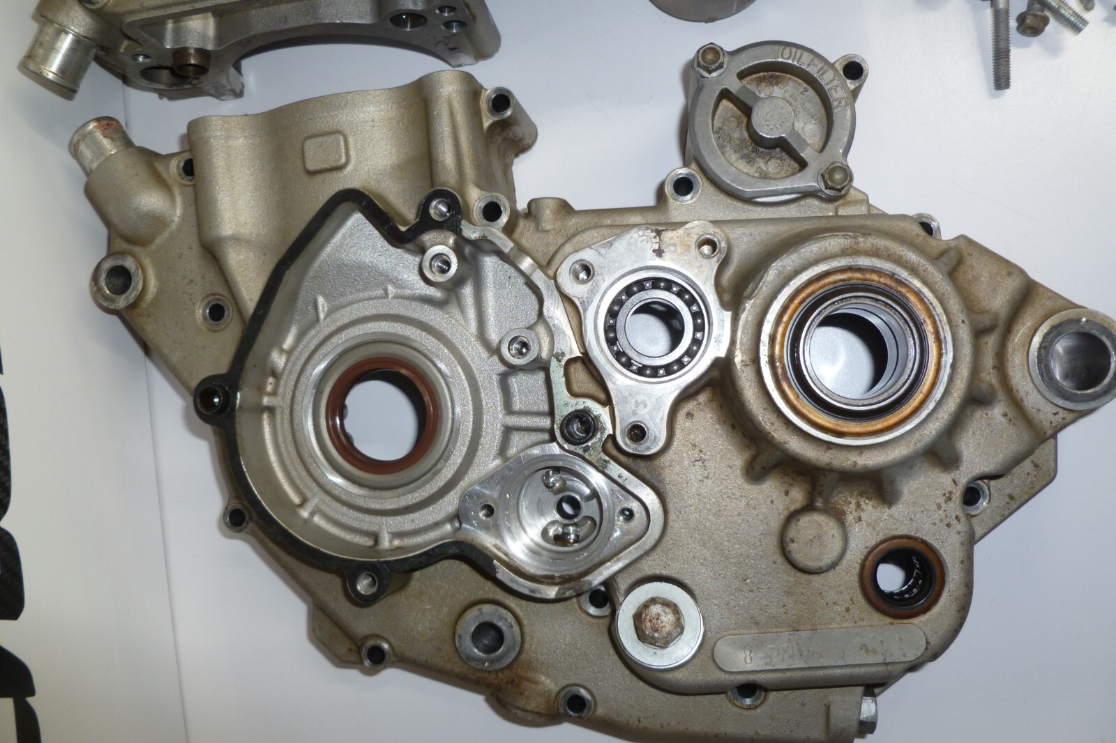 08 250SXF KTM RC4 Matched Engine Case Set 77030000144 2007 – 2010 SXF 250 4X