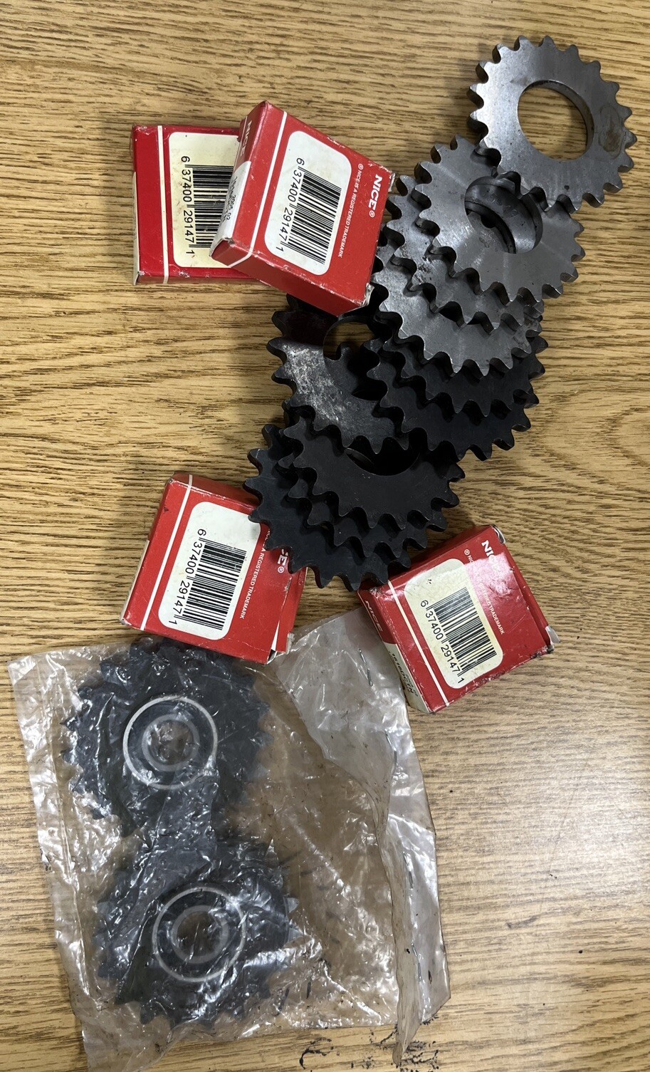 Lot Of Mixed 35-19 IDLER SPROCKET 19 TOOTH ROLLER CHAIN 1616dctn 3519