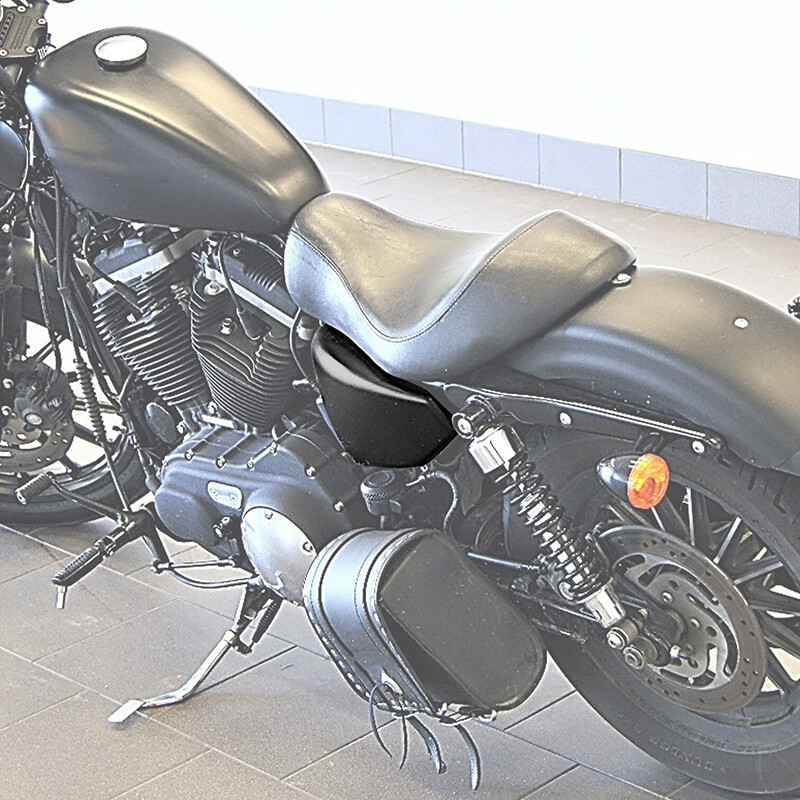 Left Side Battery Cover Fit For Harley Sportster XL883 1200 Custom 2004-2013