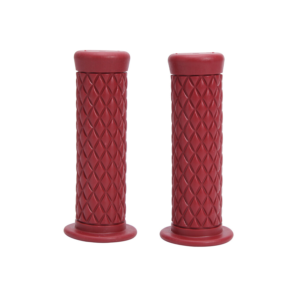 Motorcycle 7/8″ Hand Grips Handlebar Gel Rubber For Honda Suzuki Yamaha Kawasaki