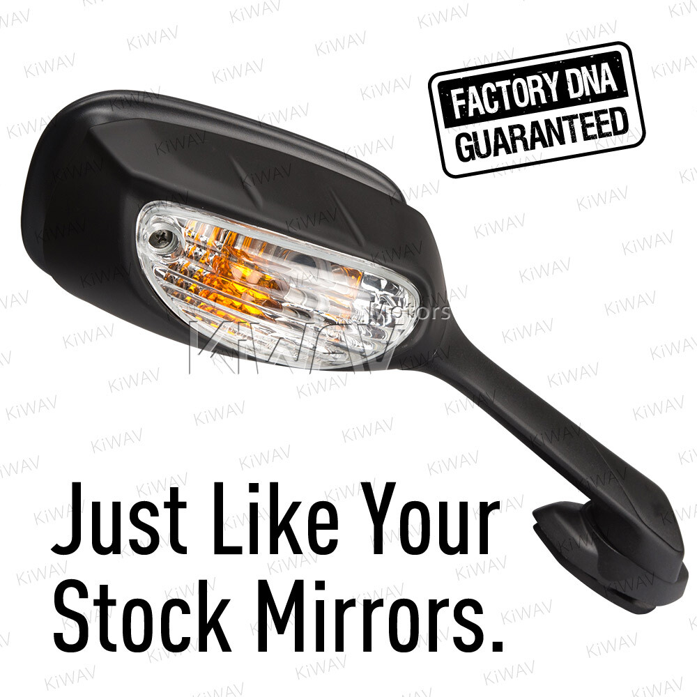 OEM spec black LED mirror fits Suzuki GSX-R1000 09′-16′ GSX-R1000Z 10′ RIGHT ε
