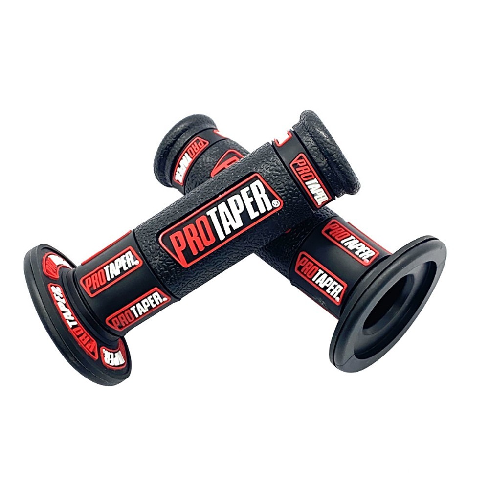 7/8″ Motorcycle PrTaper Hand Grips Red Handle for Pit Dirt Bike ATV Off-road