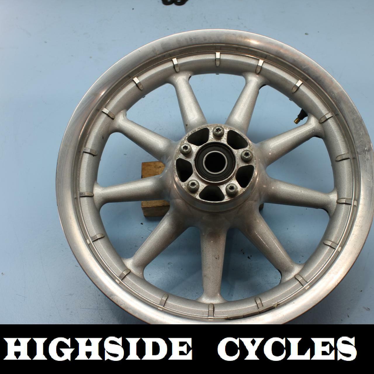 1086 03 HARLEY-DAVIDSON ELECTRA GLIDE SILVER FRONT WHEEL RIM