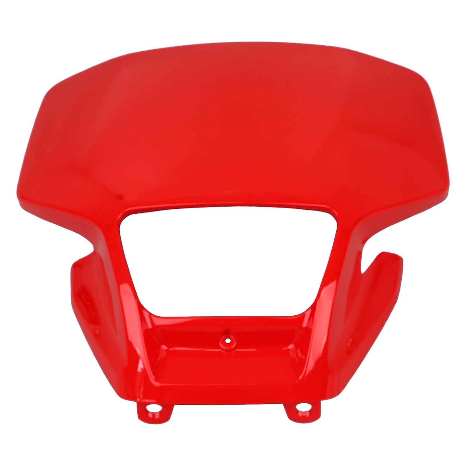 Red ABS Plastic Front Headlight Cover Shroud Visor Plate For Honda CRF450X 05-07