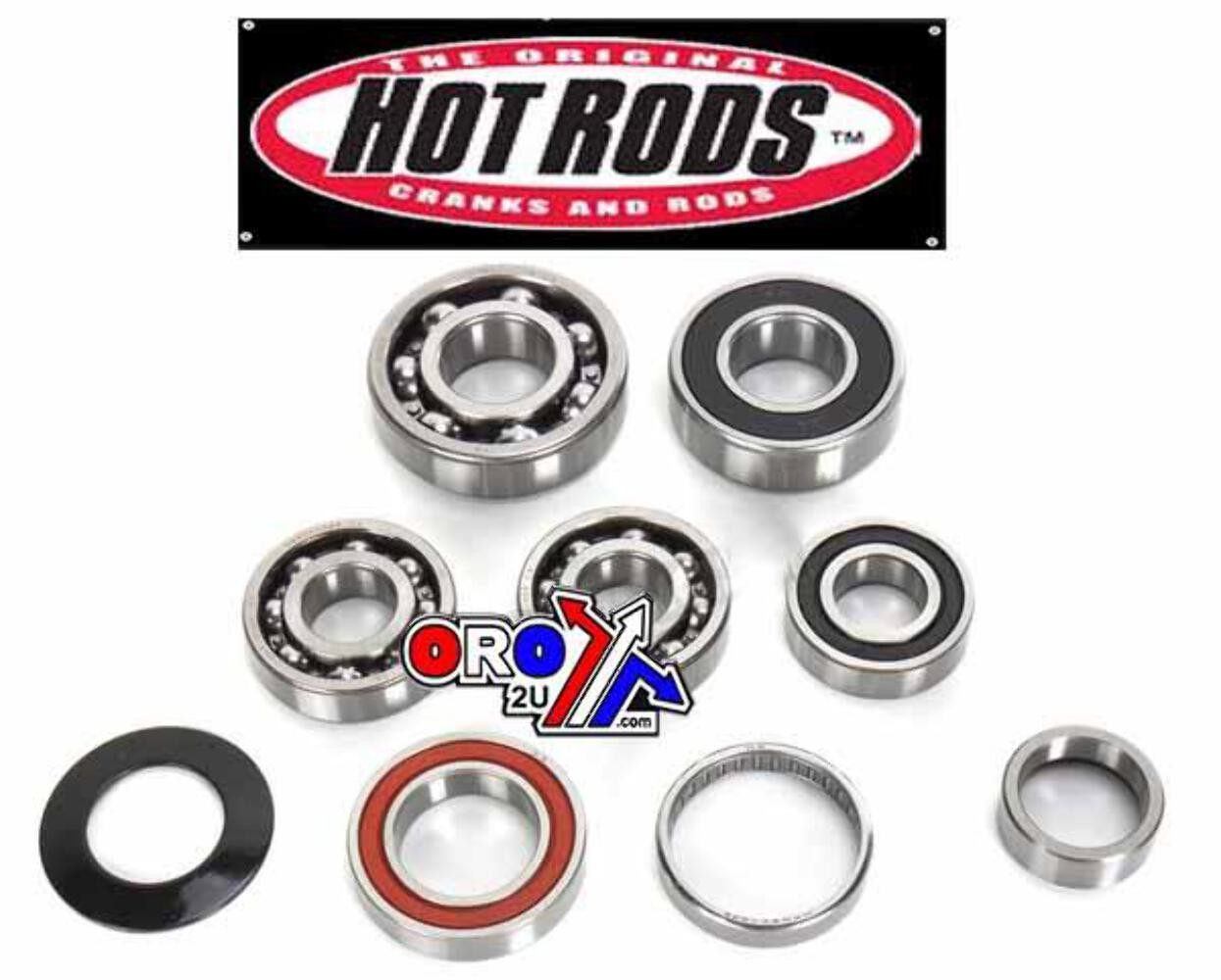 Hot Rods Transmission Bearing Kit CRF250, Hot Rods Tbk0009, 2010 – 2013 Honda CR