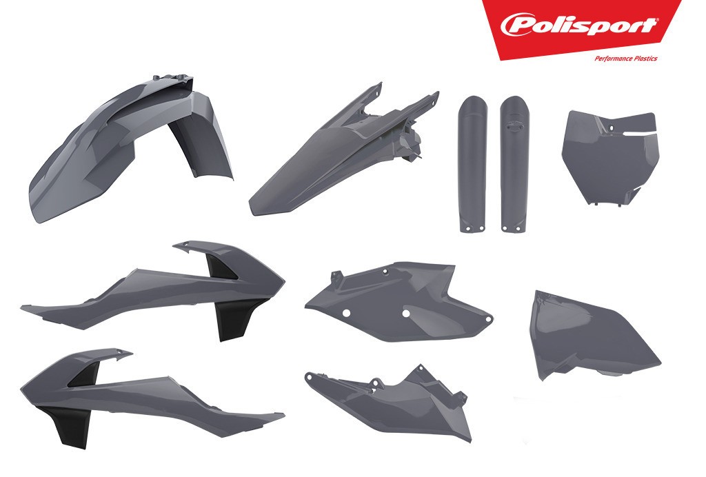 Polisport Plastic Kit Nardo Grey 90825