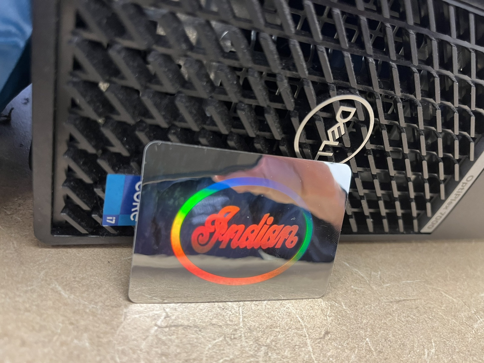 🔥Indian Motorcycle holographic sticker (approx 2.5inch x 1.5 inch)