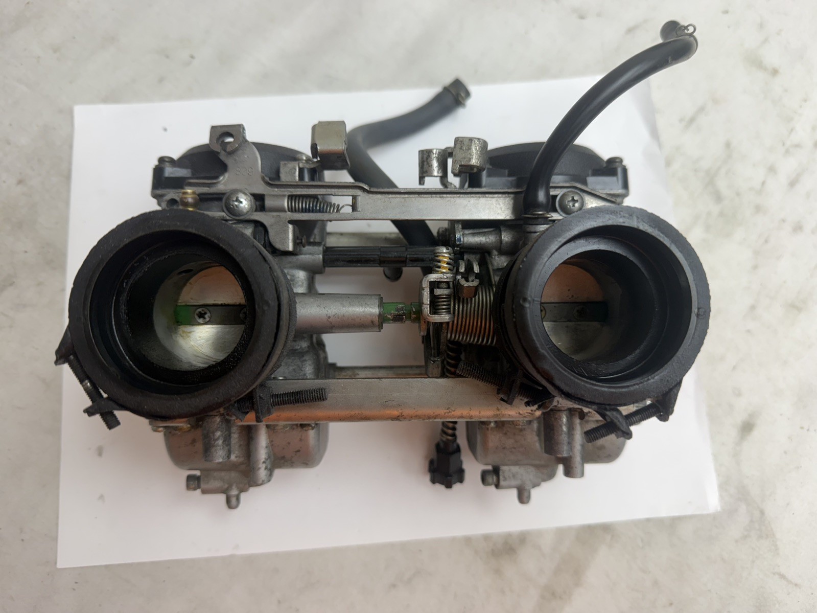 94-09 KAWASAKI NINJA 500 EX500 OEM KEIHIN CARBS CARBURETORS 15001-1334