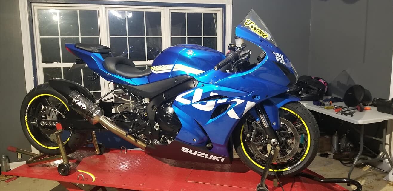 2022 SUZUKI GSXR 1000 GSXR1000 RACING FRONT SUSPENSION LOWERING STRAP & BRACKETS