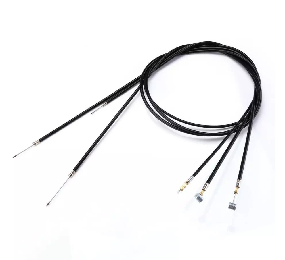 6Pcs/Set Universal Motorcycle Cable Kit Clutch Brake Throttle Choke Cable Line