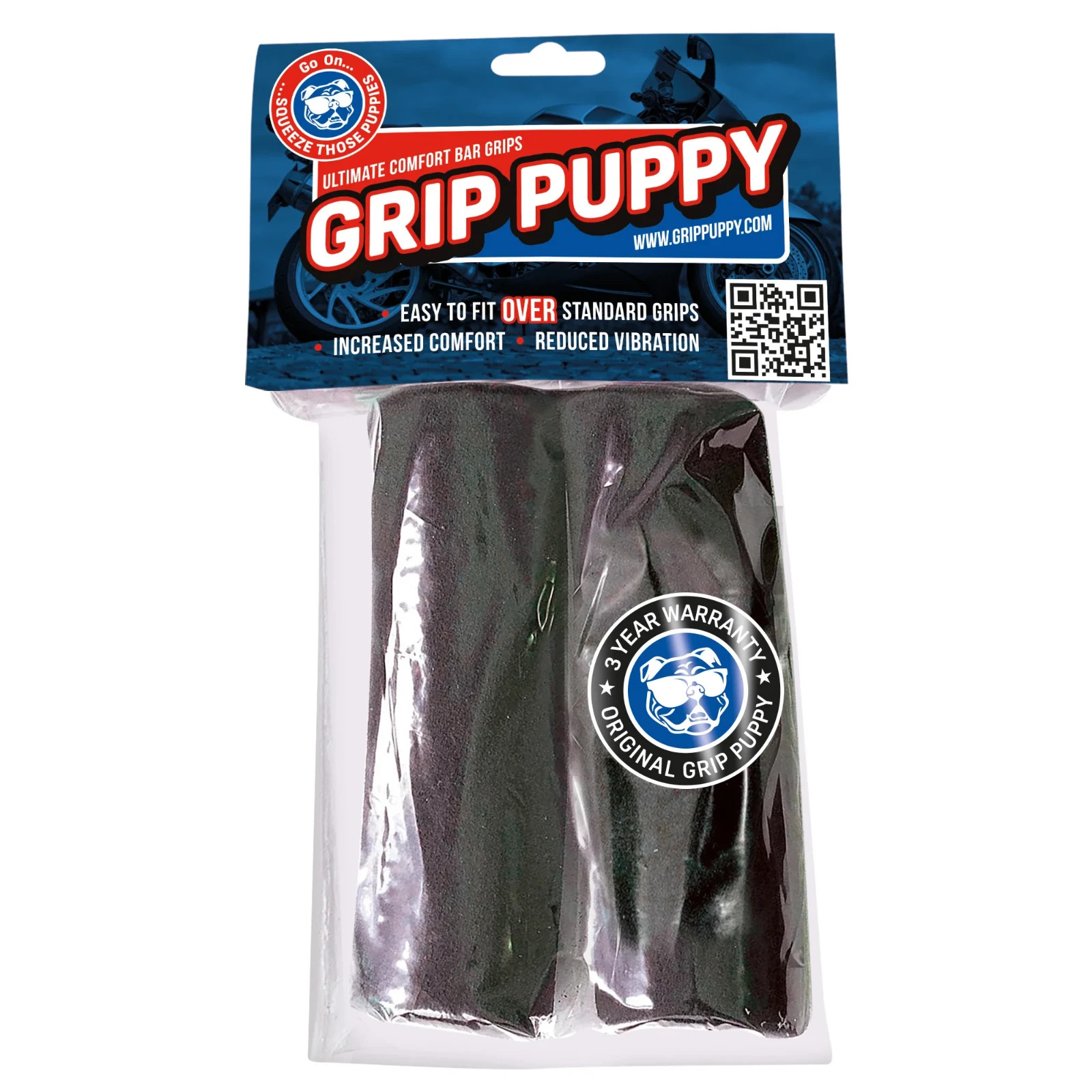 Grip Puppy Comfort Grips for Suzuki Motorcycles | 5 Year Warranty