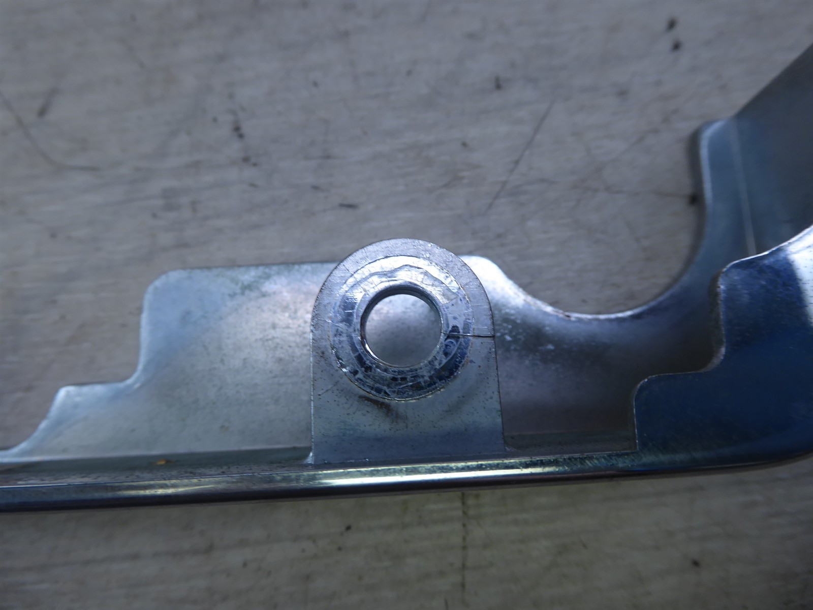 1986 Honda CMX450 Rebel H21148) chrome front fork trim emblem cover