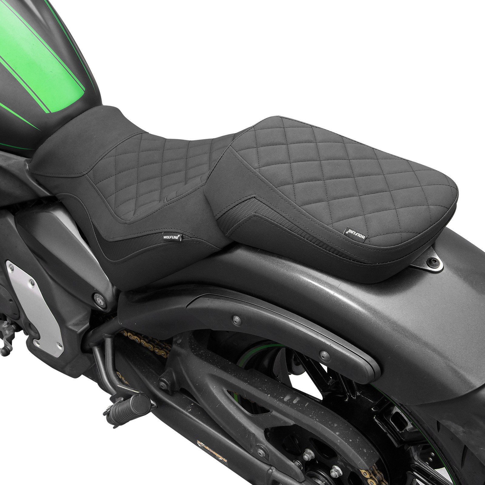 Rider & Passenger Seat for Kawasaki Vulcan S 650 2015-2025 Comfort WOLFLINE
