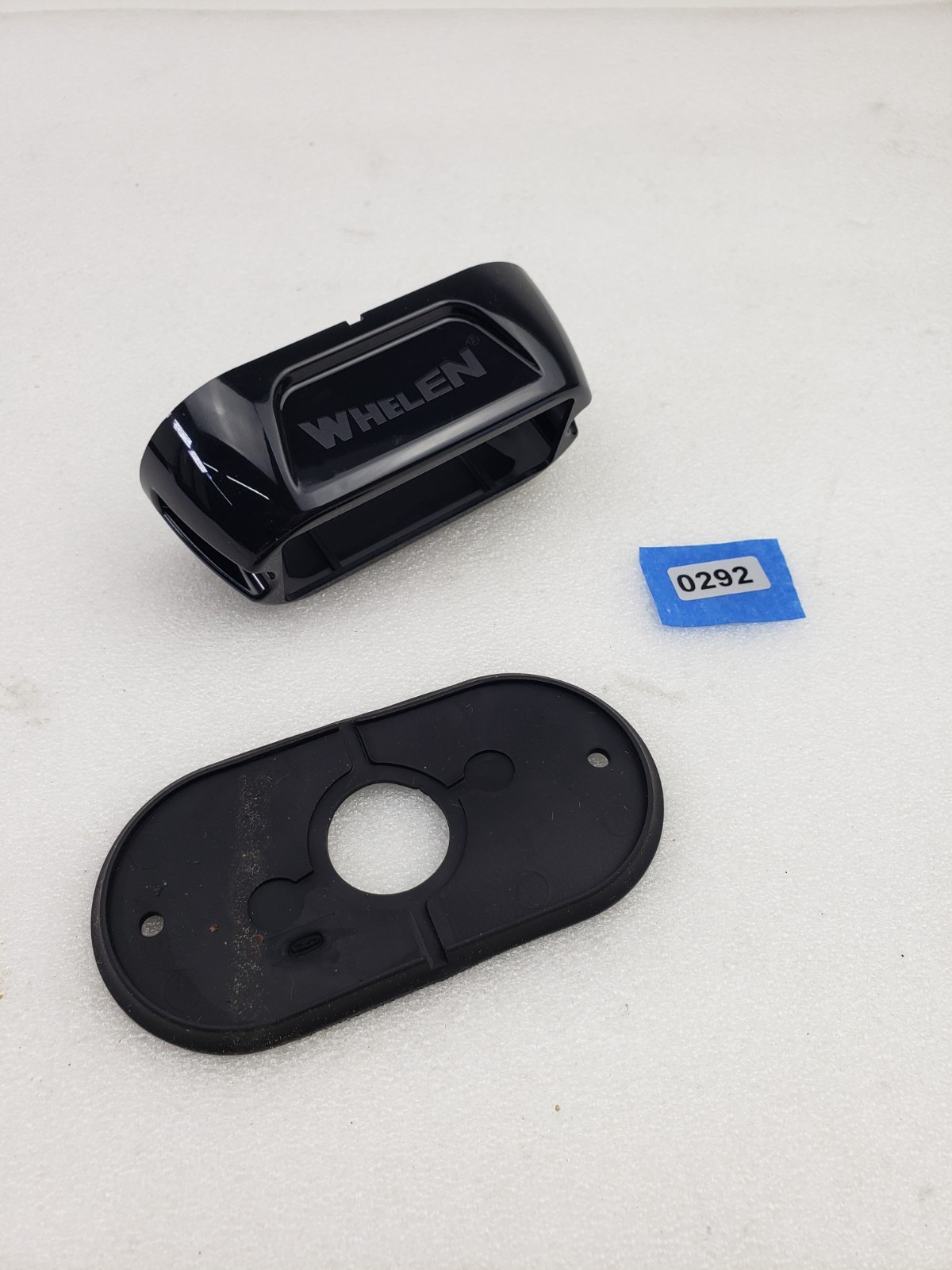 Whelen 11-76A946-000 Black Mounting Flange for LINZ6 Surface Mount LED Lighthead