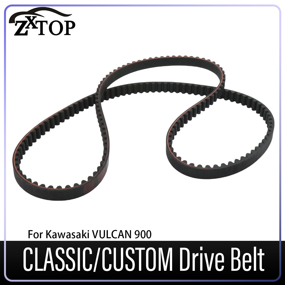 Drive Belt For POLY CARBON Gates 153T KAWASAKI VULCAN 900 CLASSIC/CUSTOM 2006-23