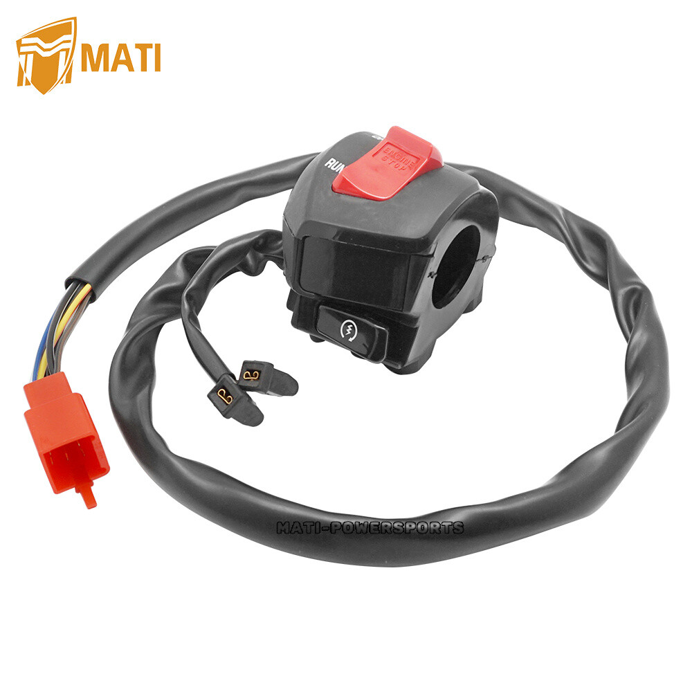 Right Handlebar Start Stop Kill Switch For Honda CBR1000F Hurricane 1990 1991