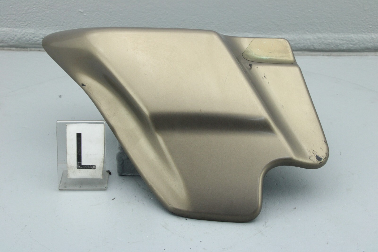 2005 Harley Road King Left Side Frame Cover Panel SMOKEY GOLD