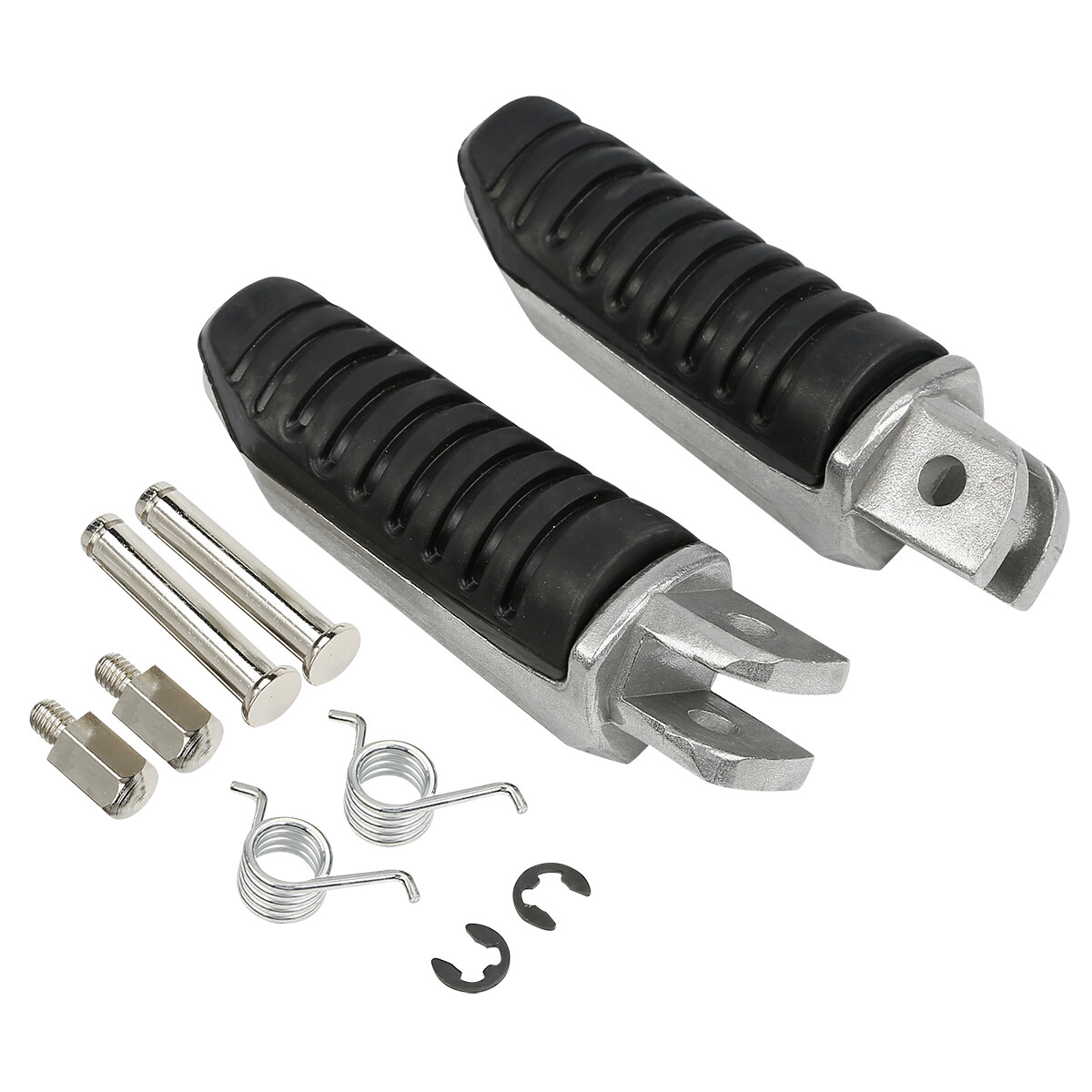 Front Rear Footpegs Foot Pegs Footrest For Suzuki GSX1300R Hayabusa 2008-2012 09