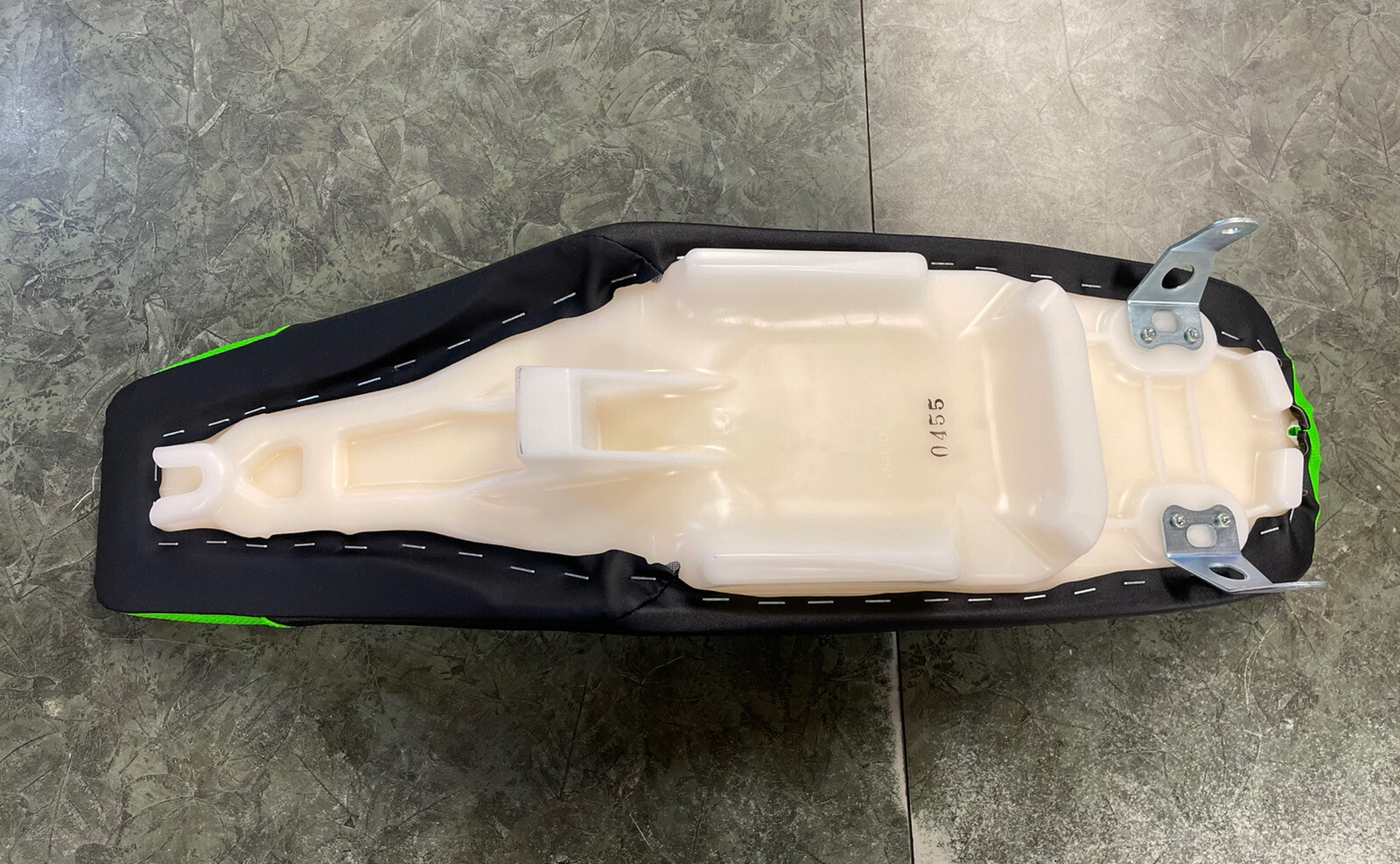 2015-2023 Kawasaki KX85 KX100 KX112 Seat Green/Black/White OEM 53066-0455-49F