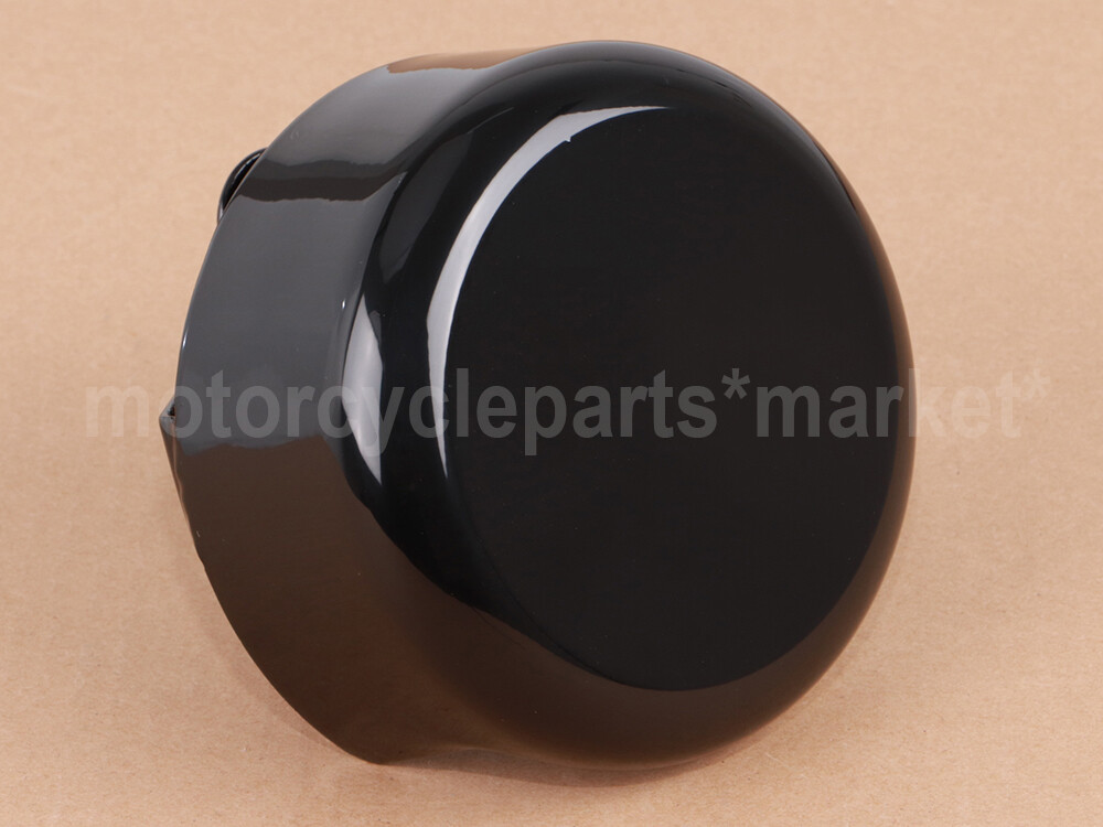 Smooth Round Horn Cover For Harley Dyna Softail Road King Glide Sportster FLHT
