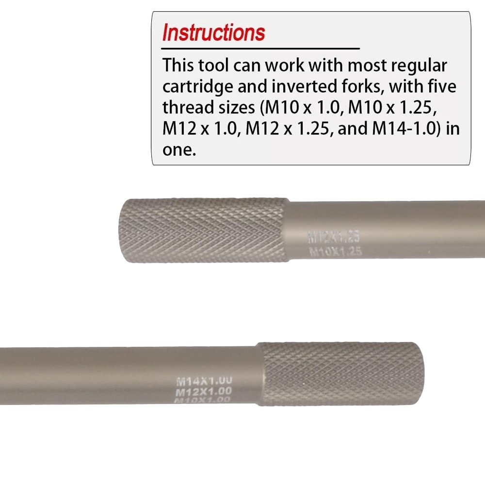 For Generic Motorcycle Fork Bleed Tool Replace Damper Rod Bleed Wear Resistant