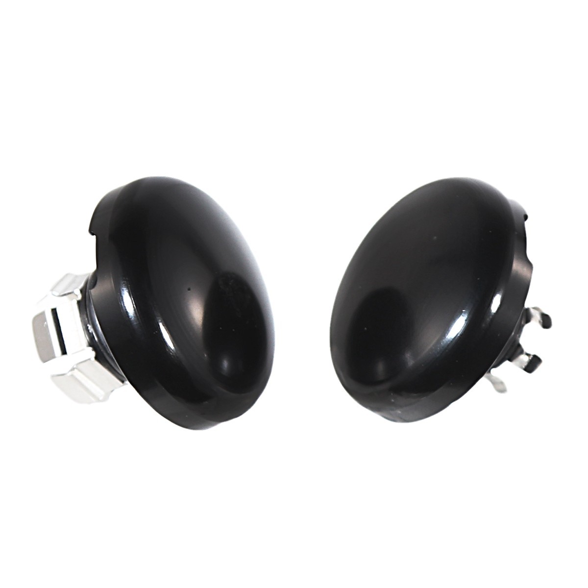 US Gloss Black Front Axle Nut Caps For Harley Touring Road Glide FLTRX 2024-2026