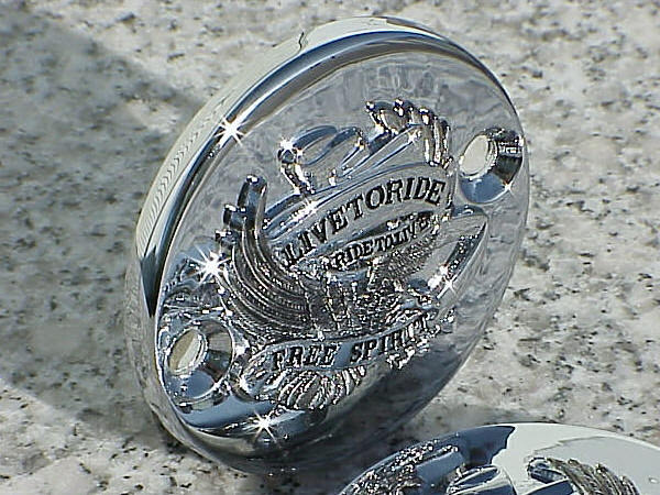 Kawasaki Vulcan EN 500 VN 750 800 CHROME FRONT BRAKE FLUID CAP